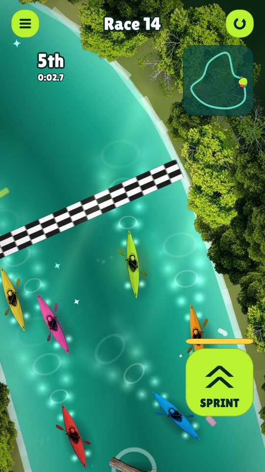 Lagoonrun: Kayak Race #1