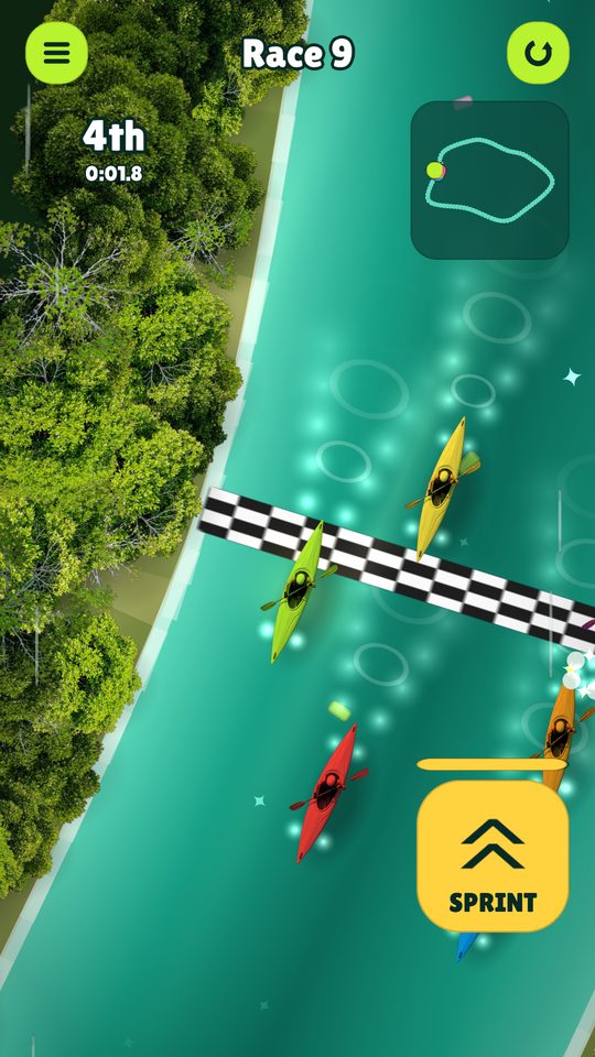 Lagoonrun: Kayak Race #3
