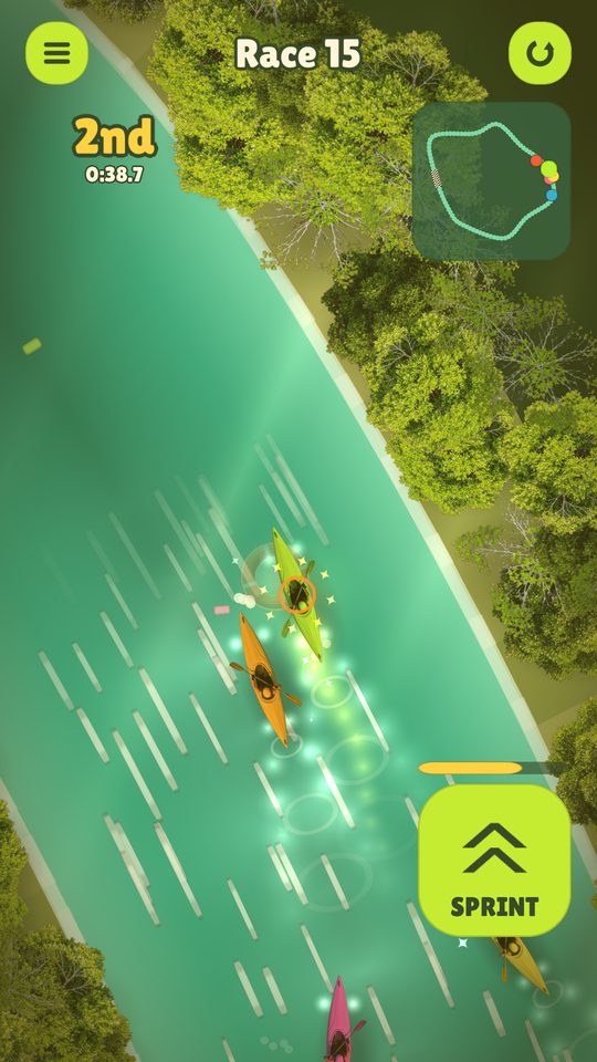 Lagoonrun: Kayak Race #4