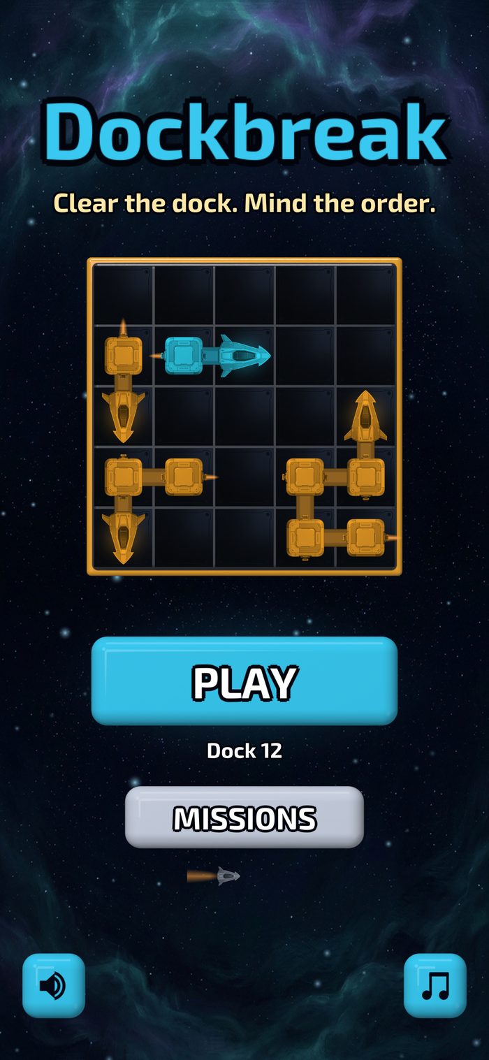 Dockbreak: Puzzle espacial