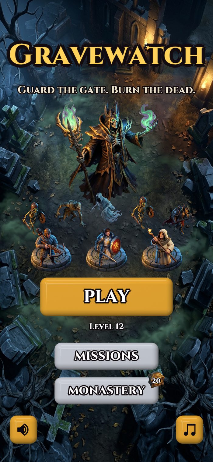 Gravewatch: Guardar o portão